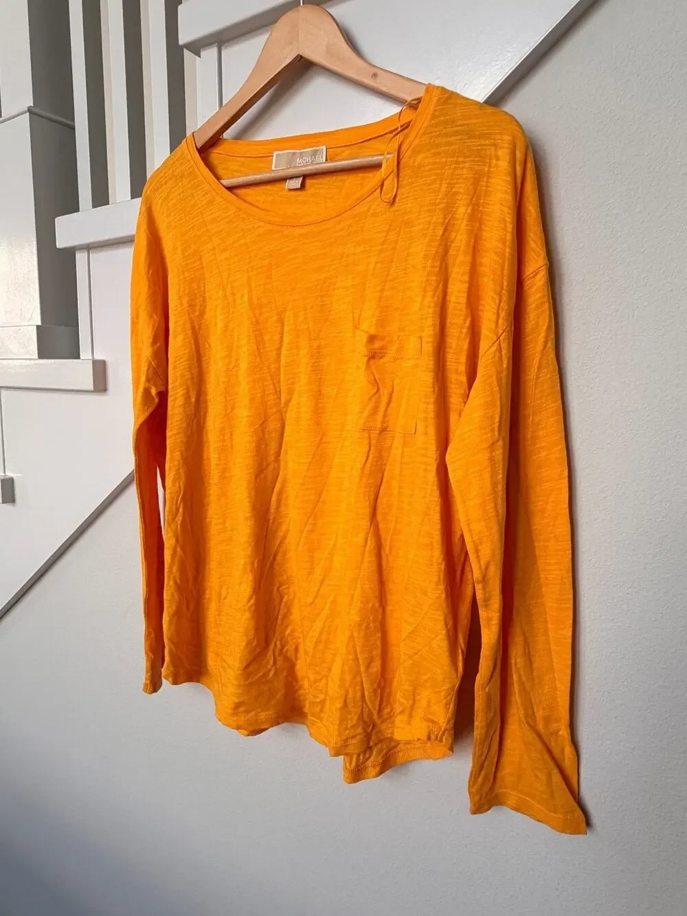Michael Kors Women's yellow Orange Long Sleeve Size L